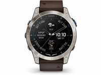 Garmin D2(TM) Mach 1 010-02582-55 Smartwatch Bluetooth, GPS, Pulsmessung,