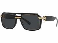 Versace 0VE4399 GB1/87 58 (VER14) Men's Black Sunglasses