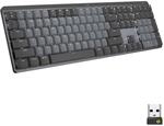 Logitech MX Mechanical Wireless Illuminated Performance Keyboard GRAPHITE US...
