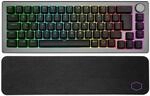 Cooler Master CK721 Mechanische Gaming Tastatur - Keyboard mit 65% Layout,