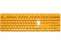 Ducky One 3 Yellow - Mechanische Gaming Tastatur Deutsches Layout im Fullsize-Format