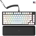 GLORIOUS Gaming GMMK PRO 75% &ndash; Modulares mechanisches Gaming-Keyboard, TKL,
