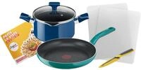 Tefal G804S4 Chefclub Pasta La Vista Kochgeschirr-Set | Titanium Antihaftversiegelung