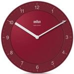 Braun Klassische Funkwanduhr Mitteleurop&auml;ische Zeitzone (MEZ/GMT+1) mit ruhigem