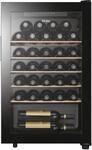 Haier HWS33GG Weink&uuml;hlschrank / 33 Flaschen / 83 cm H&ouml;he / 1 Zone/UV