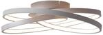BRILLIANT Lampe Labyrinth LED Deckenleuchte 40cm grau | 1x 42W LED integriert (SMD),