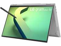 2022 LG gram 16 Zoll Ultralight 2-in-1 Convertible Notebook & Tablet - 1,480g...