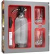 iSi Soda Maker Classic Geschenkset, Inkl. 2 x Gl&auml;ser & 10 Sodakapseln, Soda Siphon,