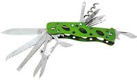 moses. 9713 - Expedition Natur Multifunktionales Taschenmesser, gr&uuml;n