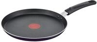 Tefal Resist Cr&ecirc;pepfanne 25 cm, Pfannkuchenpfanne nicht induktionsgeeignet, Titanium