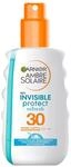 Garnier Sonnenschutz-Spray mit LSF30, Unsichtbare und wasserfeste Sonnenmilch mit