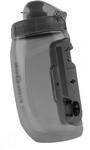 Fidlock Trinkflasche mit Connector Twist Transparent Schwarz, 450 ml, 09633TBL,