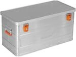 Alubox B90 - Aluminium Transportbox 90 Liter Alukiste mit Gummidichtung -...
