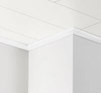 Parador DAL 3 Dekor-Deckenleiste Wei&szlig; hochglanz Dekor - L&auml;nge 2.20m