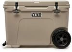 YETI Tundra Haul Tragbarer K&uuml;hler mit Rollen, Hellbraun