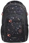 coocazoo Schulrucksack Joker &bdquo;Sprinkled Candy, schwarz-rosa, ergonomischer &