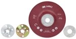 3M Hochleistungsst&uuml;tzteller gerippt, rot, 125 mm, M14, sehr hart