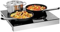 Bartscher Induktionskocher IK 3342 mit 3 Kochstellen, 3400 W, Touch-Steuerung,