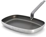 De Buyer - 8184.38 - Bratpfanne choc - Rechteckige fischpfanne, Schwarz