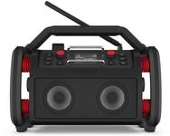 PerfectPro Baustellenradio ROCKPRO, DAB+ und UKW-Empfang, Bluetooth, Inklusive