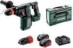 metabo Akku-Kombihammer KH 18 LTX BL 28 Q, 18V Bohrhammer, SDS-Plus & 3 J