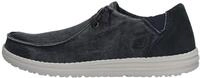 Skechers Damen MELSON-Raymon Canvas Slip ON Mokassin, blau, 41 EU