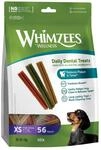 WHIMZEES Stix XS, 56 St&uuml;ck &ndash; Gr&ouml;&szlig;e XS, Kaustangen f&uuml;r sehr kleine Hunde,