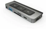 Hyper Drive Media 6-in-1 USB-C Hub for iPad Pro/Air