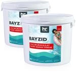H&ouml;fer Chemie Chlorgranulat f&uuml;r Pool 2 x 5kg - 56% Aktivchlorgehalt zur...