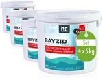 H&ouml;fer Chemie Chlorgranulat f&uuml;r Pool 4 x 5kg - 56% Aktivchlorgehalt zur...