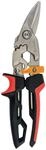 Fiskars Blechschere, Linker Schnitt, Bis zu 40% mehr Kraft, L&auml;nge 24,7 cm,