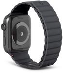 DECODED Silicone Traction Strap | Magnetisches Uhrenarmband f&uuml;r Apple Watch 6...