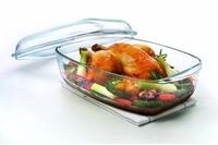 Glasdeckel f&uuml;r Hitzebest&auml;ndiges Gef&auml;&szlig; Pyrex 7 L