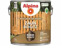 Alpina Zaun-Schutz Dunkelbraun, Farbe:Hellbraun, Größe: 4 Liter