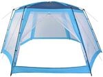 vidaXL Pool-Zelt 660x580x250 cm Blau