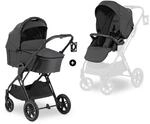 hauck 2 in 1 Kinderwagenset Vision X Set ab Geburt bis 22 kg mit Babywanne, wendbaren