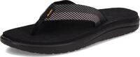 Teva Herren Voya Flip Sandal Mens Pantoffeln, Grau (Vori Black Gray Vgbr), 42 EU