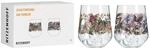 RITZENHOFF 3701001 Gin-Glas 700 ml - Serie Schattenfauna Set Nr. 1, 2 St&uuml;ck, Storch