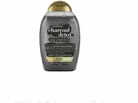 OGX Purifying Charcoal Detox Shampoo (385 ml), klärendes Haarshampoo mit Aktivkohle