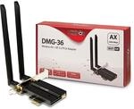 Inter-Tech DMG-36 Eingebaut WLAN/Bluetooth 5400 Mbit/s, Black