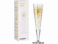 RITZENHOFF 1078268 Champagnerglas 200 ml – Serie Goldnacht Nr. 5 – Edles