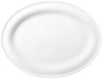 Seltmann Beat Servierplatte, Oval, Weiss, 31cm x 24cm, 1-teilig, 0