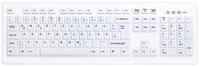 Active Key AK-C8100F-FU1-W/GE Kabellose Hygiene PC-Tastatur, USB, 2.4GHz Funk...