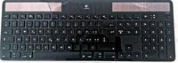 Logitech Wireless Solar K750 Tastatur - Schweizer QWERTZ-Layout - Schwarz/Wei&szlig;