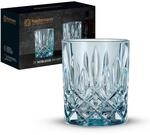 Nachtmann Whisky Gl&auml;ser, 2-teiliges Set, 295 ml, Aqua Blau, Noblesse, 104239,