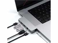 SATECHI USB-C Hub Multiport Adapter Pro Hub Mini – USB4, USB-A Daten, USB-C...