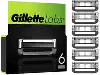 Gillette Labs Rasierklingen für Rasierer, 6 Ersatzklingen, für Gillette Labs