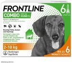 FRONTLINE Combo Hund S gegen Zecken, Fl&ouml;he & Haarlinge (kleine Hunde 2 bis 10 kg) -