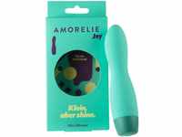AMORELIE Joy – Mini-Vibrator Shine | Wasserfest Wiederaufladbar aus Silikon &...