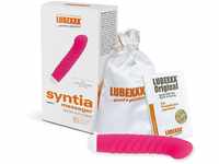 LUBEXXX syntia Vibrationsmassager - mit besonderer Rillenstruktur und gebogener